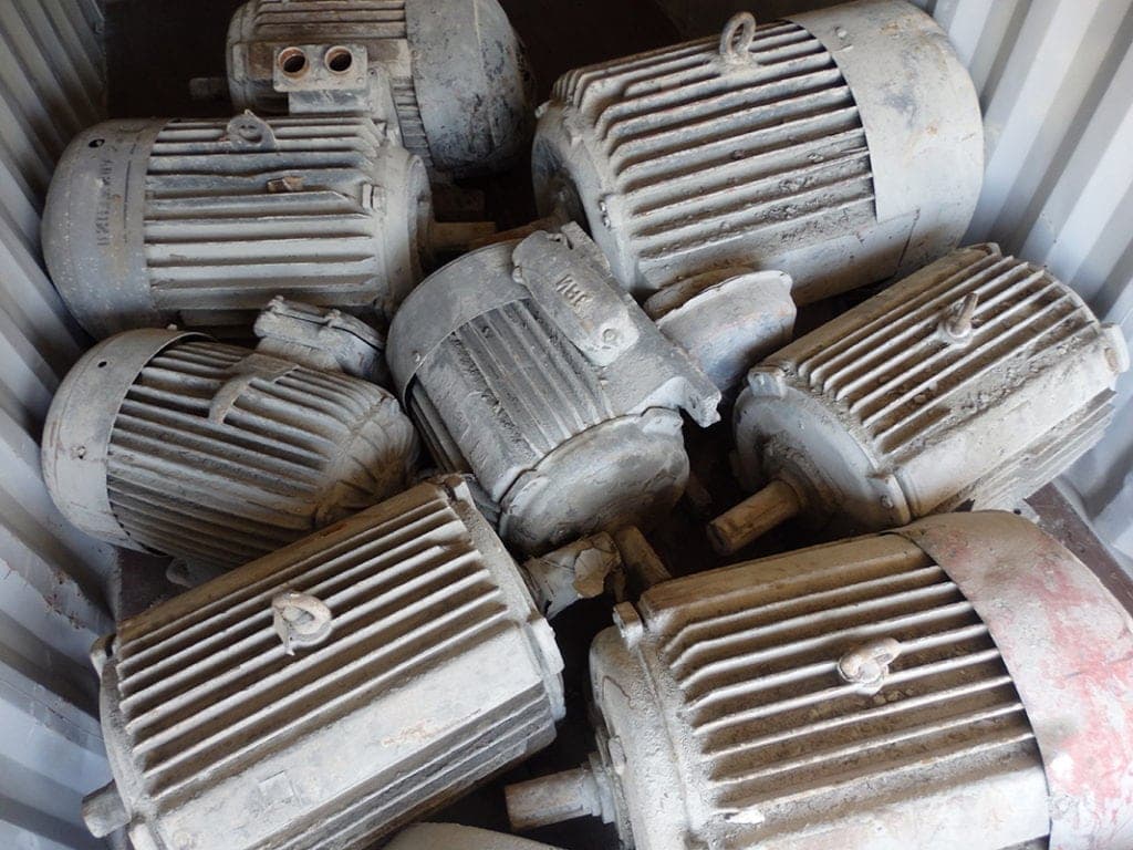 Electric Motor Scrap With Copper Inside