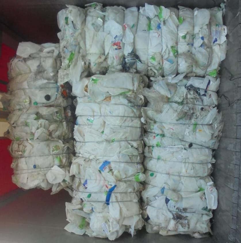 Hdpe Blue Milk Bottle